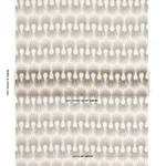 Schumacher 181452 Hedgehog Putty  Black fabric swatch