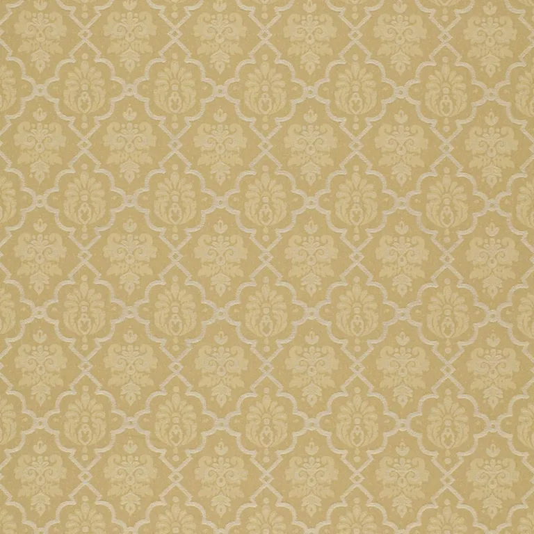 Schumacher 68813 Hedgerow Trellis Indoor/Outdoor Camel fabric swatch
