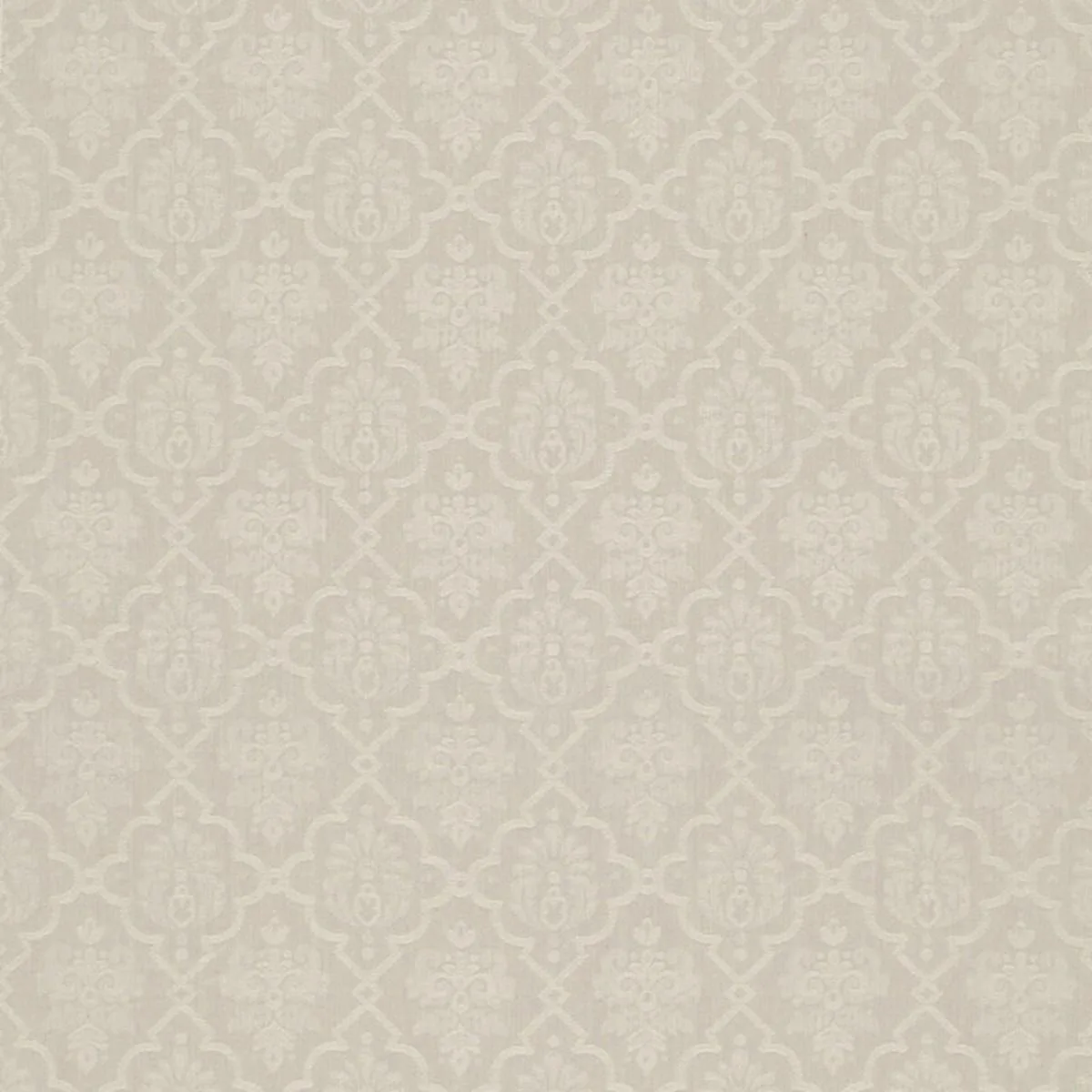 Schumacher 68812 Hedgerow Trellis Indoor/Outdoor Dune fabric swatch