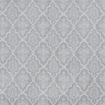 Schumacher 68816 Hedgerow Trellis Indoor/Outdoor Grey fabric swatch
