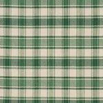 Schumacher 85992 Heidi Plaid Leaf fabric swatch