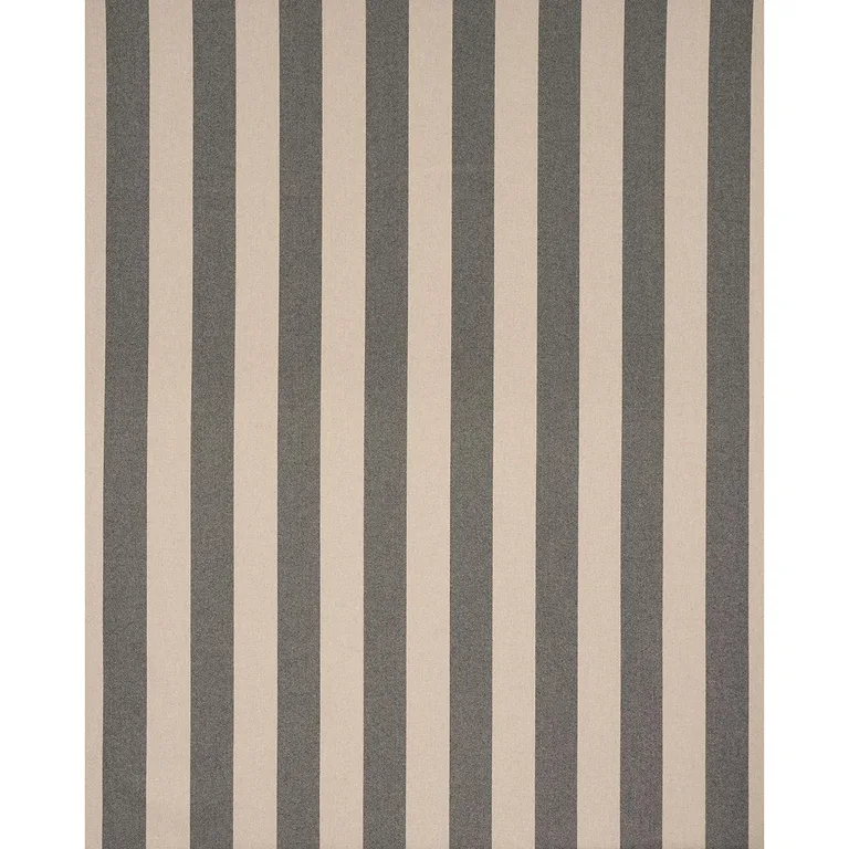 Schumacher 85042 Hemlock Stripe Graphite fabric swatch