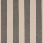 Schumacher 85042 Hemlock Stripe Graphite fabric swatch