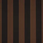 Schumacher 85041 Hemlock Stripe Java fabric swatch