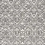 Schumacher 76162 Hendrix Embroidery Black fabric swatch
