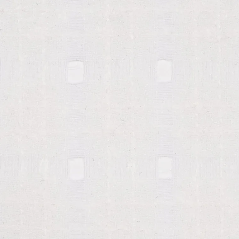 Schumacher 81950 Henri Wool Mohair Sheer Ivory fabric swatch