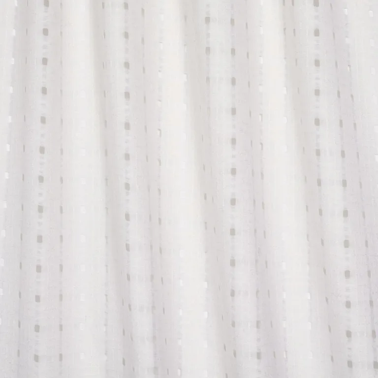 Schumacher 81950 Henri Wool Mohair Sheer Ivory fabric swatch