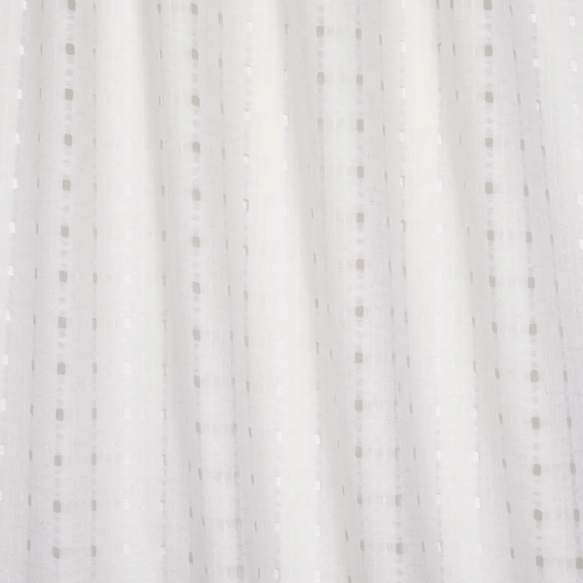 Schumacher 81950 Henri Wool Mohair Sheer Ivory fabric swatch