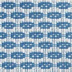 Schumacher 76651 Hickox Indoor/Outdoor Blue fabric swatch