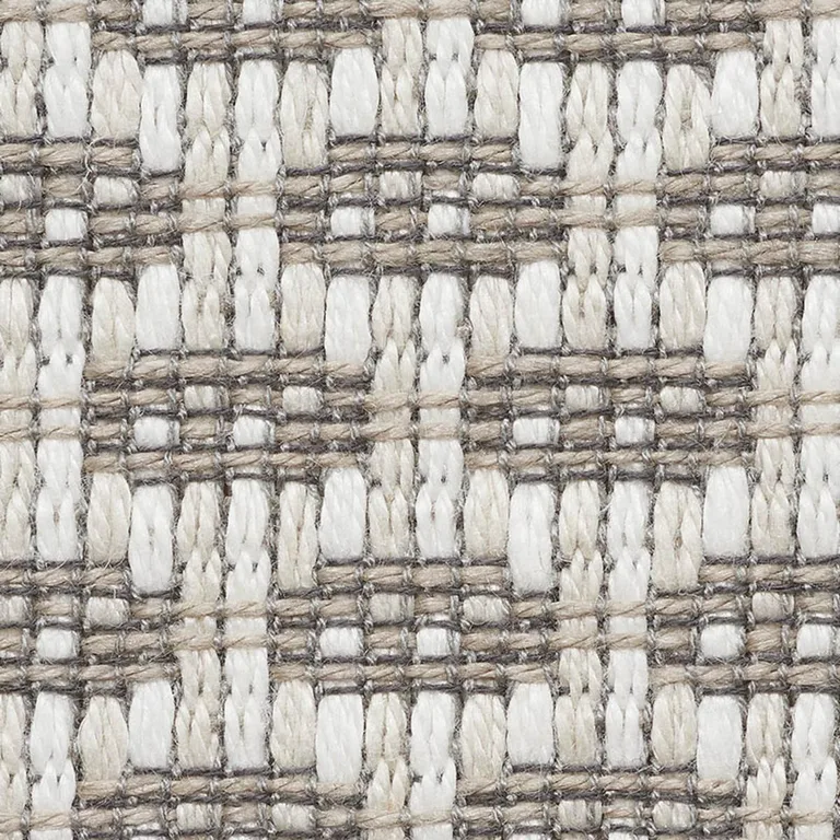 Schumacher 76652 Hickox Indoor/Outdoor Natural fabric swatch