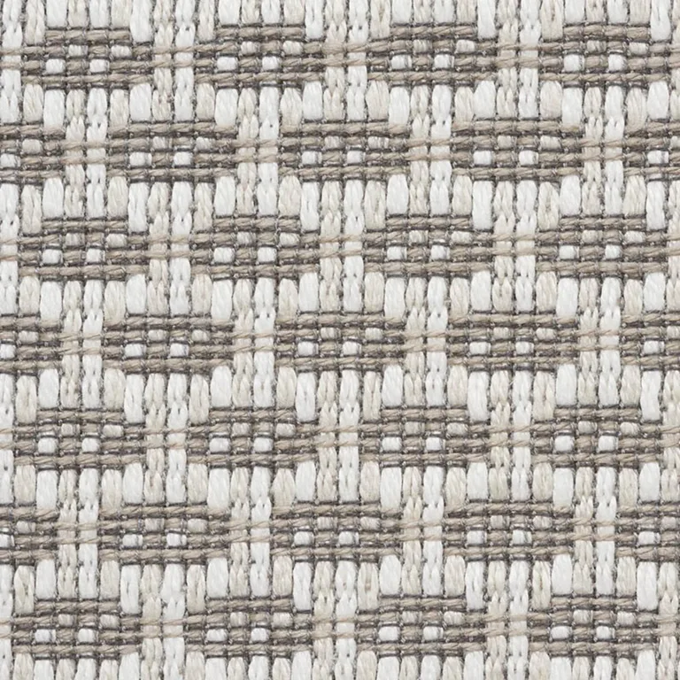 Schumacher 76652 Hickox Indoor/Outdoor Natural fabric swatch