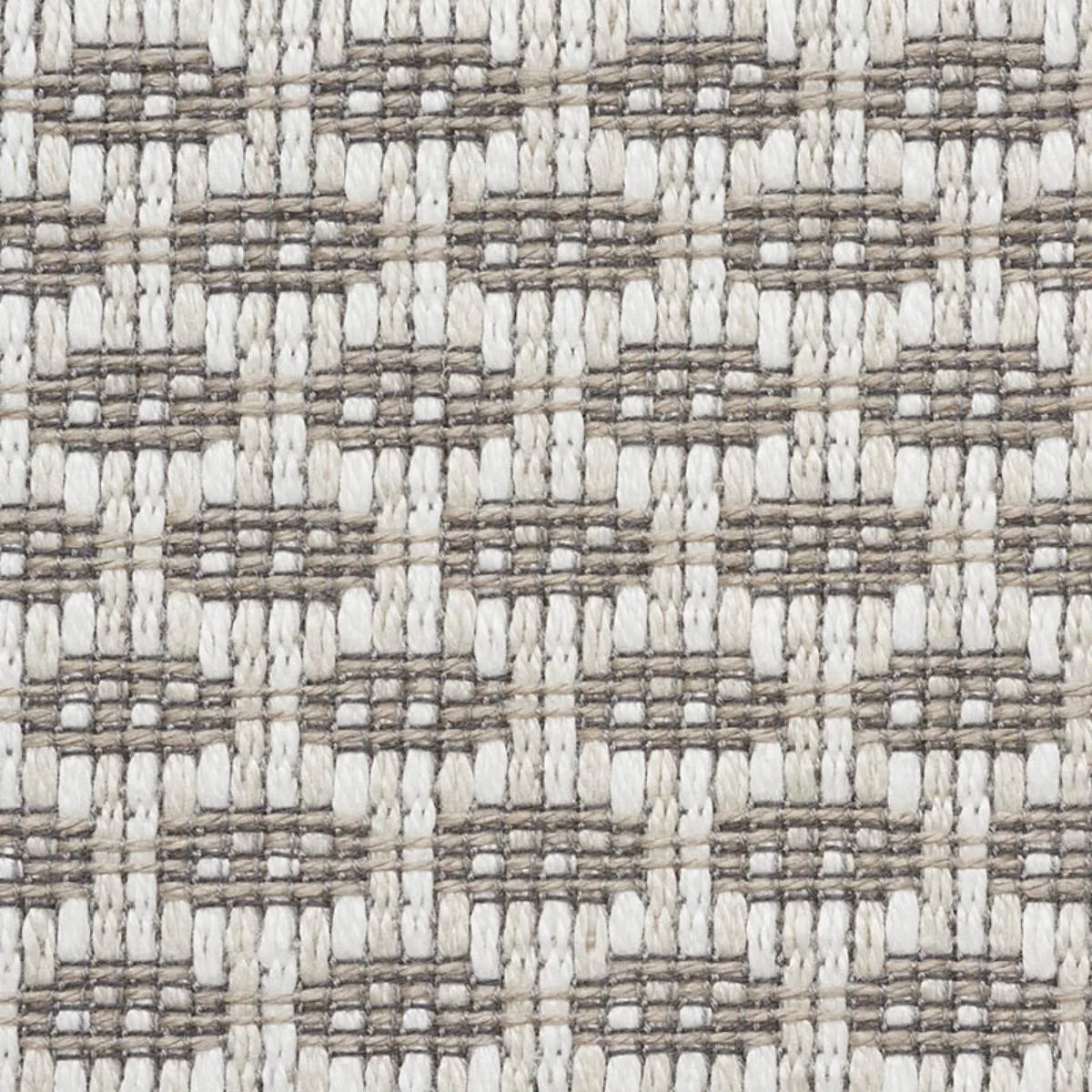 Schumacher 76652 Hickox Indoor/Outdoor Natural fabric swatch