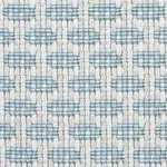 Schumacher 76650 Hickox Indoor/Outdoor Sky fabric swatch