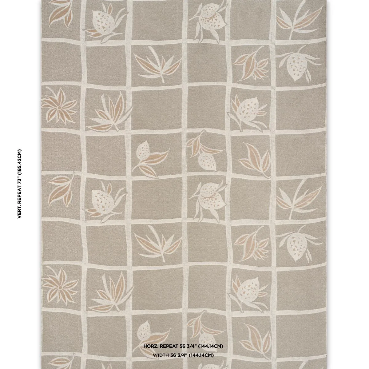 Schumacher 86901 High Line Nacre fabric swatch