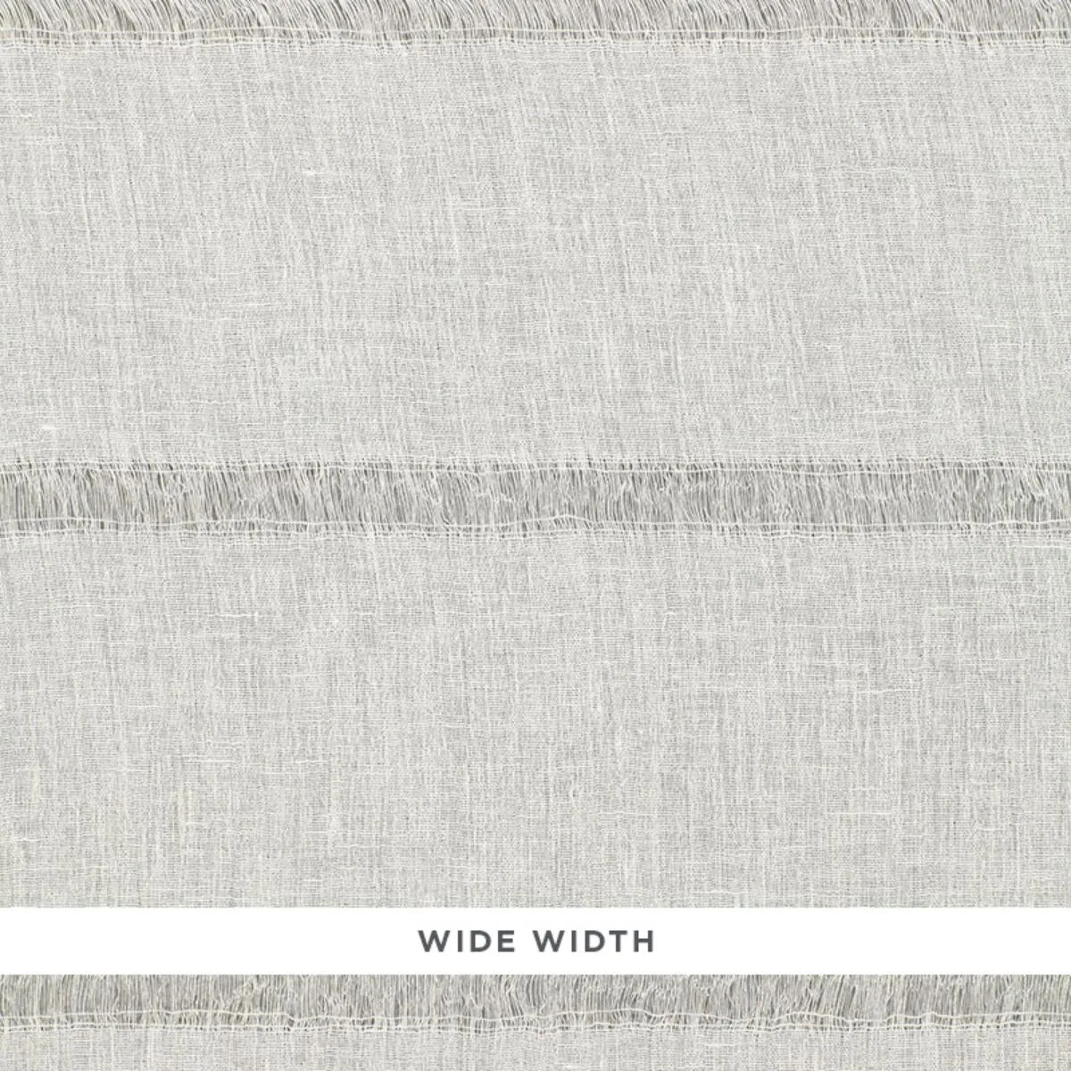 Schumacher 2604270 High Tide Sheer Eggshell fabric swatch