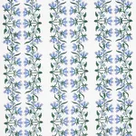 Schumacher 180691 Himalaya Hand-Block Print Lilac fabric swatch