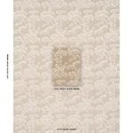 Schumacher 86532 Hinata Neutral fabric swatch