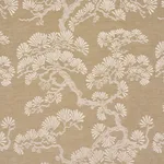 Schumacher 86532 Hinata Neutral fabric swatch