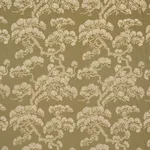Schumacher 86531 Hinata Olive fabric swatch