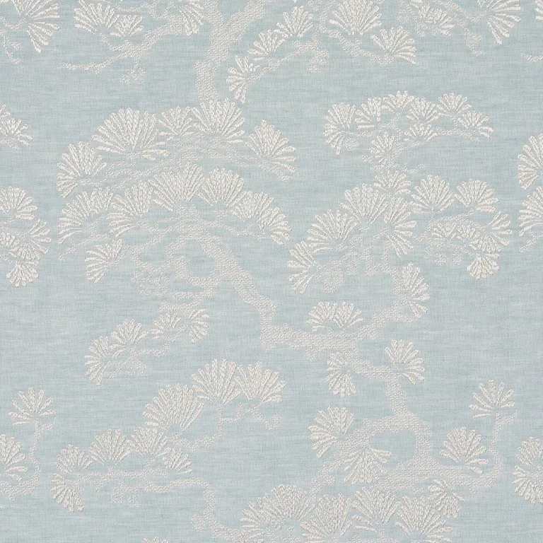 Schumacher 86530 Hinata Sky fabric swatch