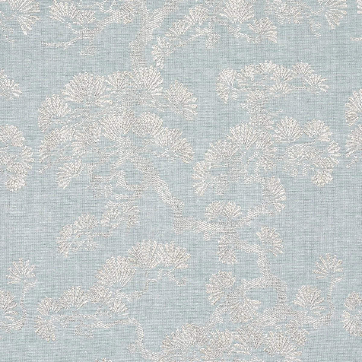 Schumacher 86530 Hinata Sky fabric swatch