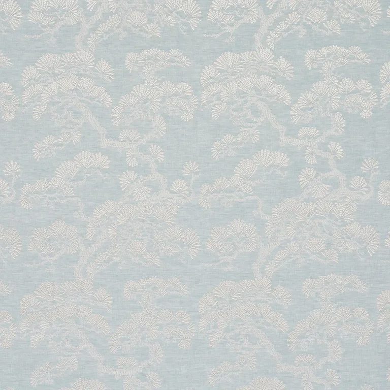 Schumacher 86530 Hinata Sky fabric swatch