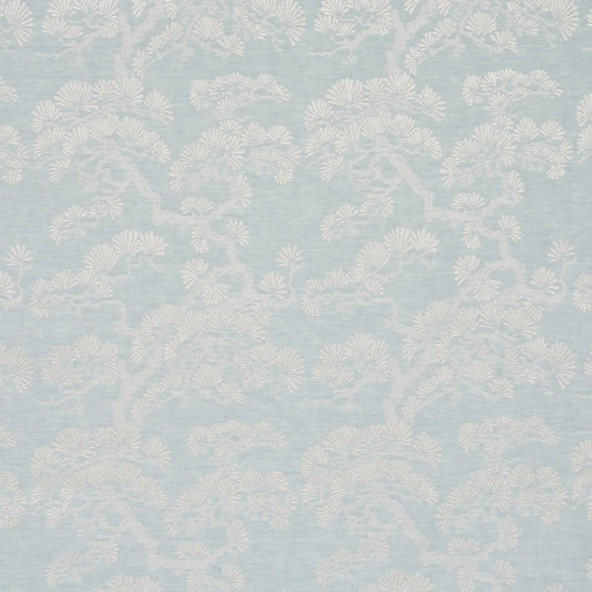 Schumacher 86530 Hinata Sky fabric swatch