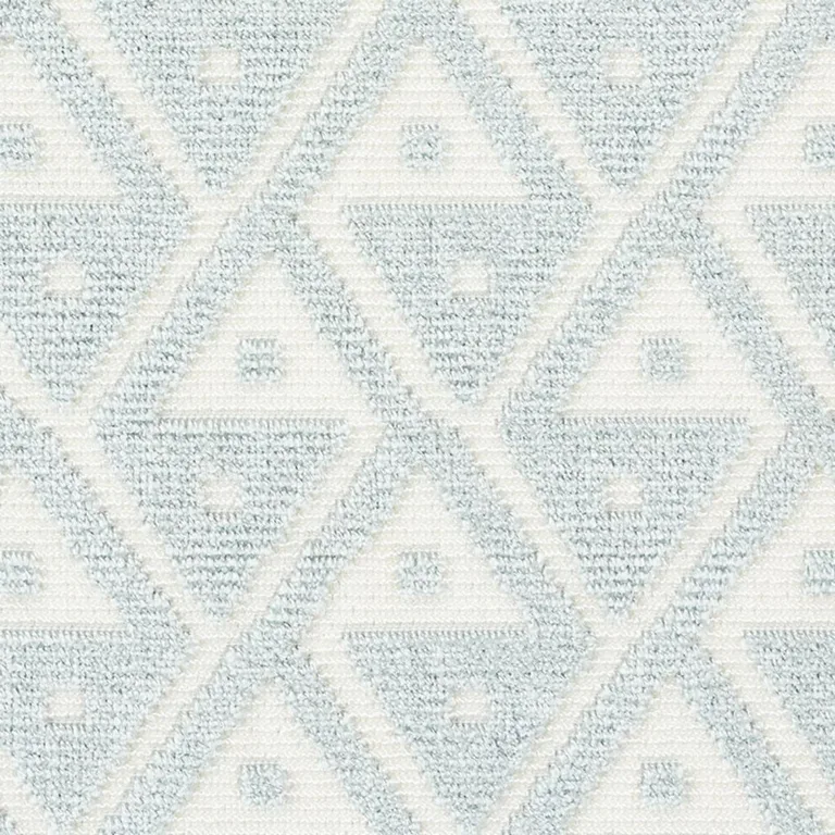 Schumacher 72990 Hoffmann Velvet Mineral fabric swatch