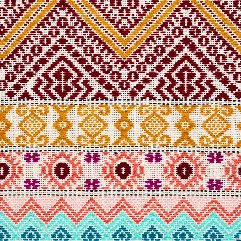 Schumacher 78920 Holmul Hand Woven Autumn fabric swatch