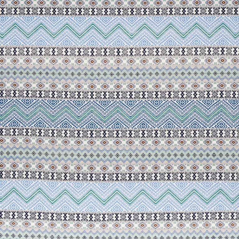 Schumacher 78921 Holmul Hand Woven Blue fabric swatch