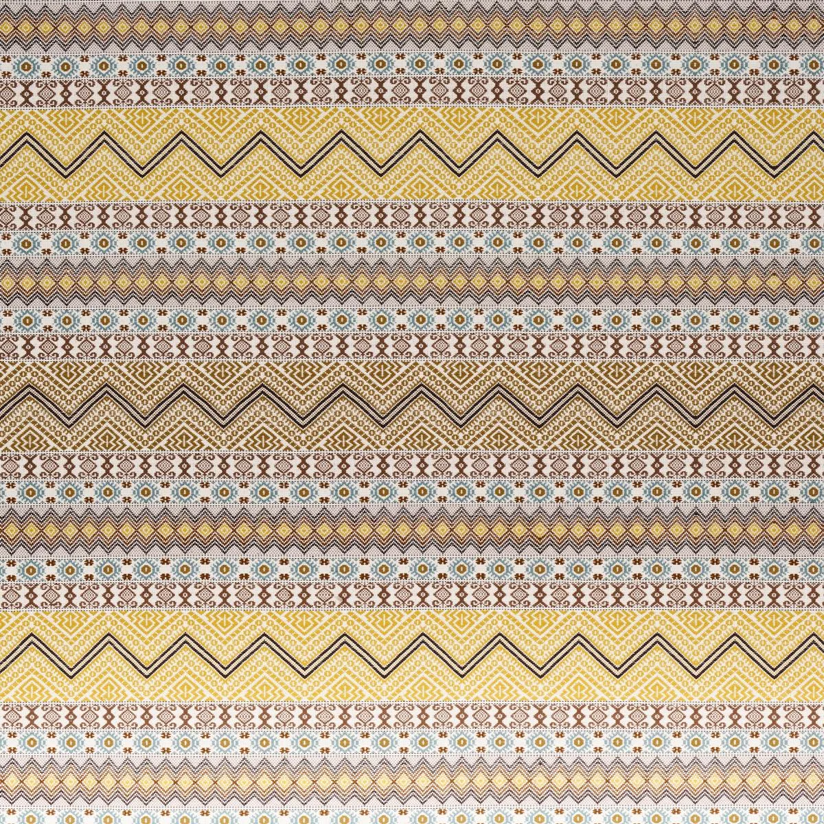 Schumacher 78922 Holmul Hand Woven Ochre fabric swatch