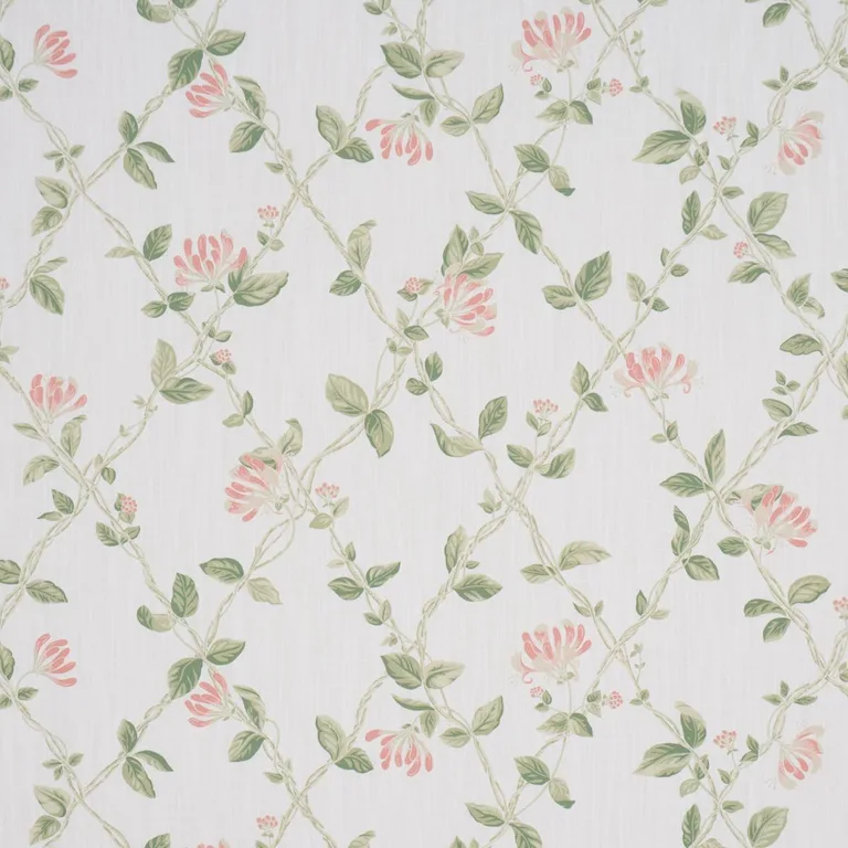 Schumacher 182990 Honeysuckle Leaf fabric swatch