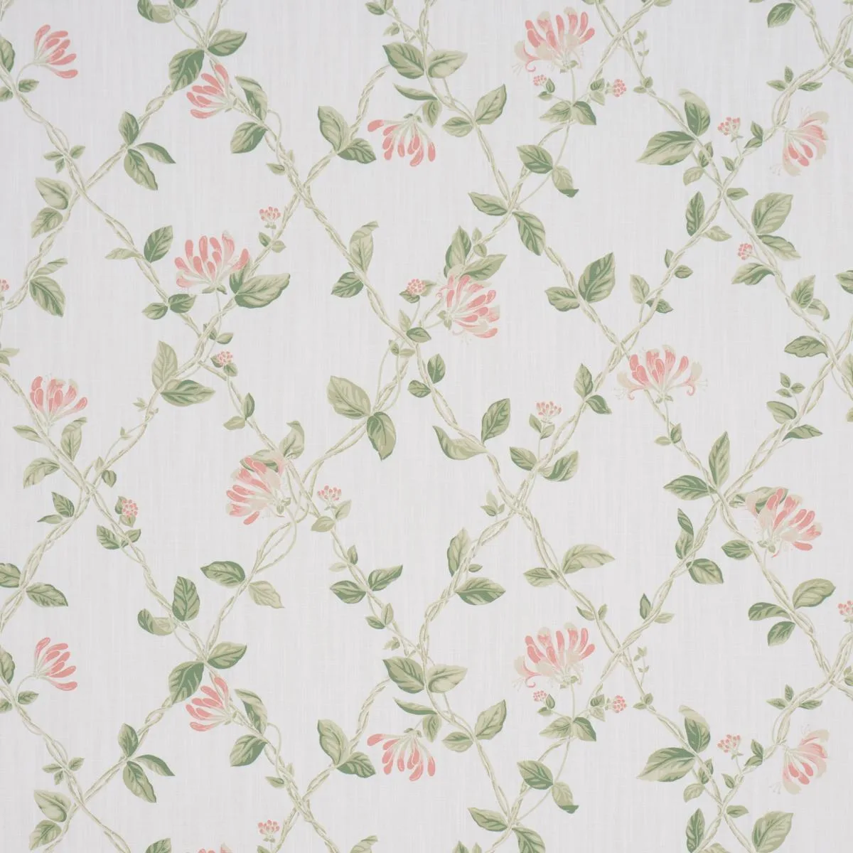 Schumacher 182990 Honeysuckle Leaf fabric swatch