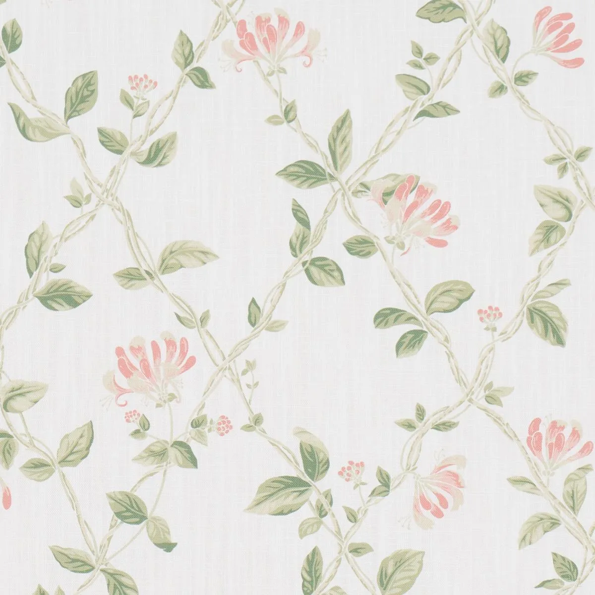 Schumacher 182990 Honeysuckle Leaf fabric swatch