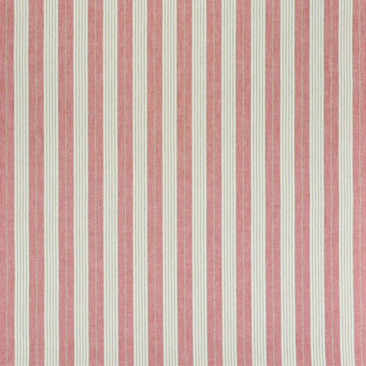 Schumacher 72604 Horst Stripe Rose fabric swatch