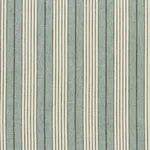 Schumacher 72603 Horst Stripe Sky fabric swatch