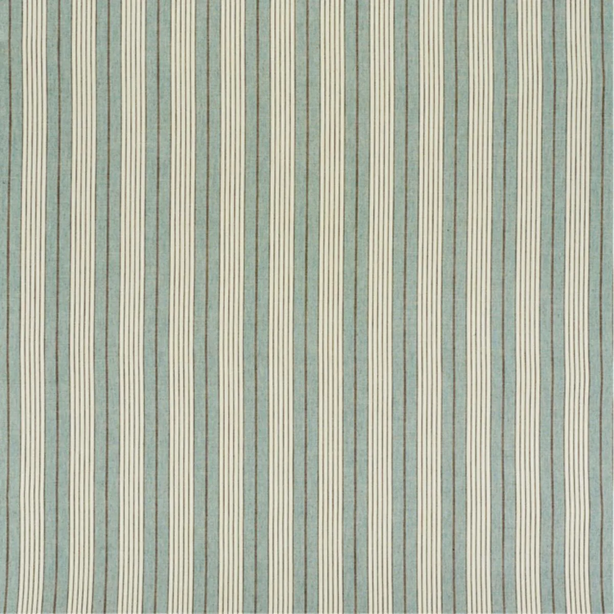 Schumacher 72603 Horst Stripe Sky fabric swatch