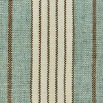 Schumacher 72603 Horst Stripe Sky fabric swatch