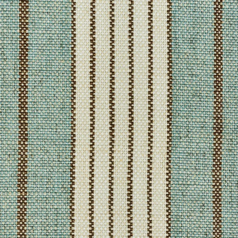 Schumacher 72603 Horst Stripe Sky fabric swatch