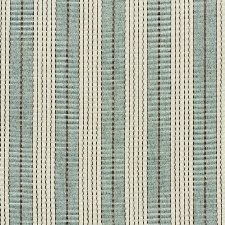 Schumacher 72603 Horst Stripe Sky fabric swatch