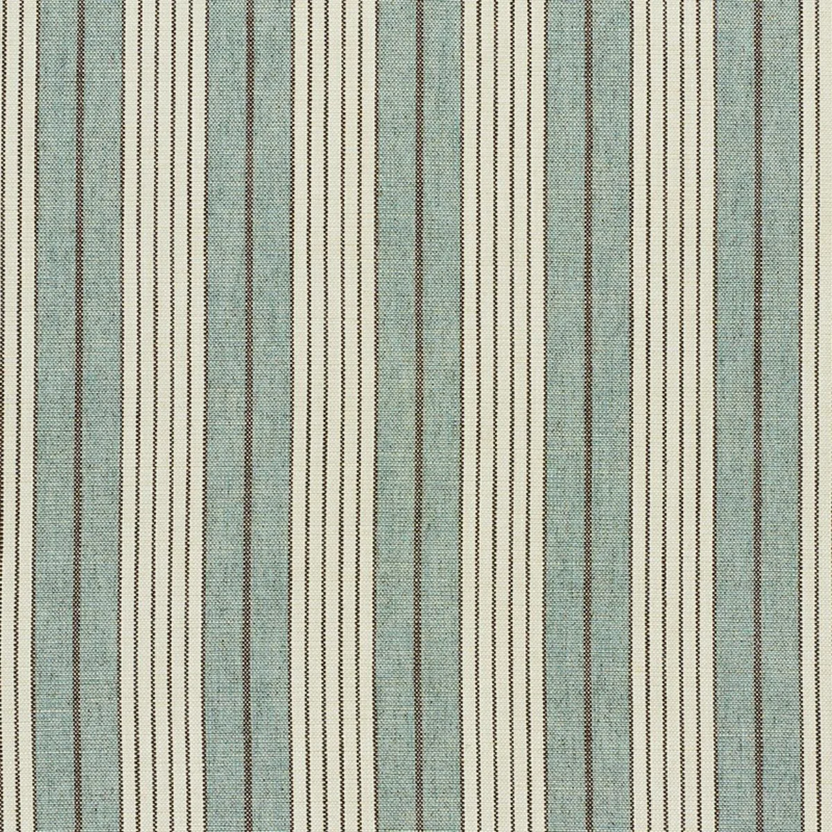Schumacher 72603 Horst Stripe Sky fabric swatch