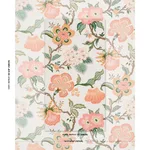 Schumacher 174034 Hothouse Flowers Sunshine fabric swatch