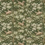 Schumacher 182261 Hound Meadow Forest fabric swatch
