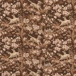 Schumacher 182260 Hound Meadow Sepia fabric swatch