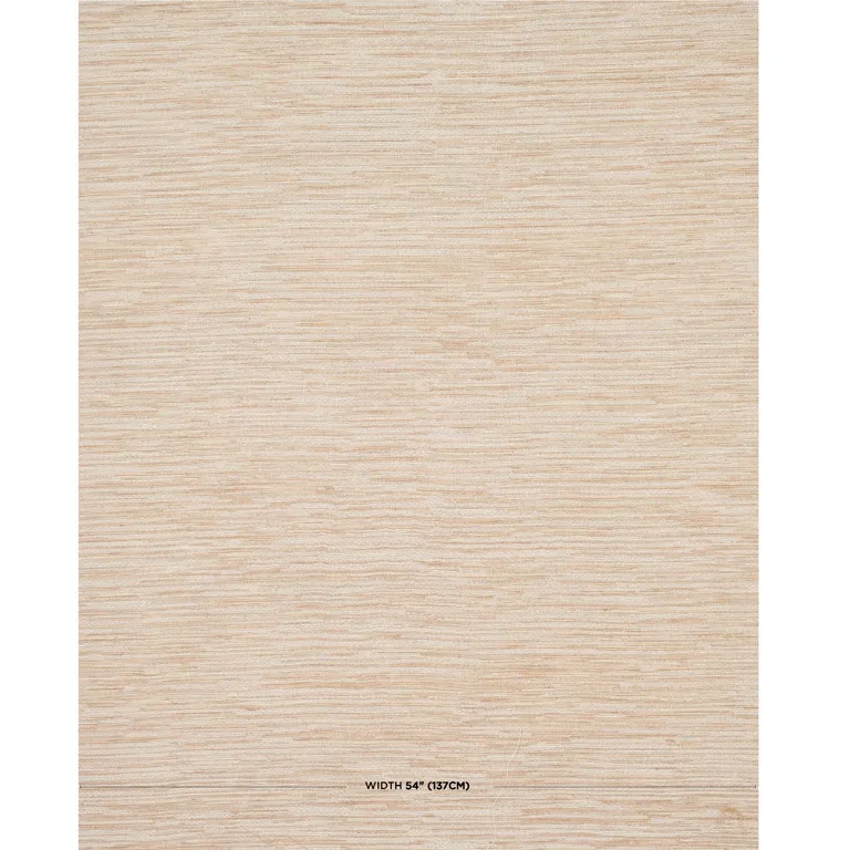 Schumacher 83491 Huckaby Sheer Fawn fabric swatch