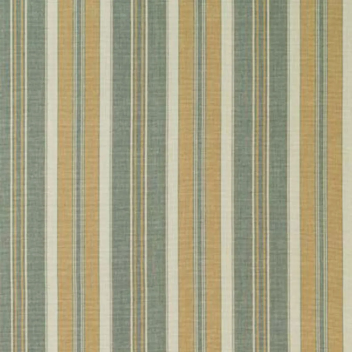 Schumacher 63432 Hudson Stripe Aqua fabric swatch