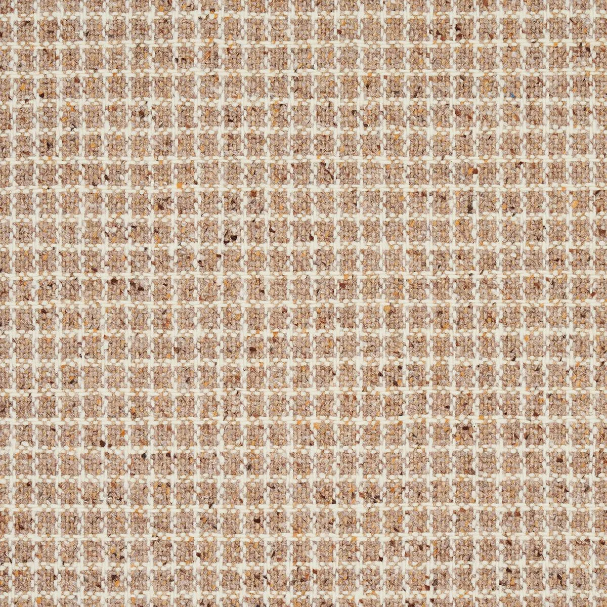 Schumacher 82351 Hudson Wool Check Camel fabric swatch