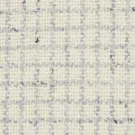 Schumacher 82350 Hudson Wool Check Ivory fabric swatch