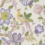 Schumacher 175563 Huntington Gardens Lavender fabric swatch