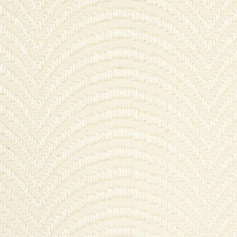 Schumacher 79962 Hurdles Performance Ivory fabric swatch